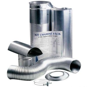 Kit Chaminé Fácil 60 X 370MM Alumínio