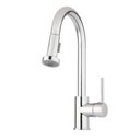 Ver imagem 1 de Torneira Misturador Monocomando para Cozinha de Mesa Bica Alta 1/2'' Curve Flex Cromado Addra