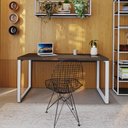Ver imagem 1 de Mesa de Escritório Diretor Yon 150cm Est.Branca