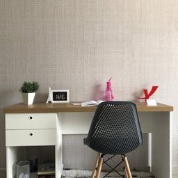 Kit Home Office e Escritório Completo para 2 Pessoas - 2 Peças - Escrivaninha Sky Retrô - 11