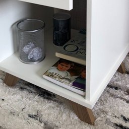 Kit Home Office e Escritório Completo para 2 Pessoas - 2 Peças - Escrivaninha Sky Retrô - 13