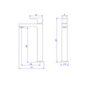 Ver imagem 2 de Misturador Monocomando de Mesa Bica Alta para Lavatório Black Matte - Deca Deca Metais
