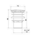 Ver imagem 2 de Válvula de Fechamento Pressão Meber 1610 1.1/4
