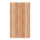 Ver imagem 5 de Mesa Reunião 2,00m x 0,90m 1CX Tomada e 3 Painéis de TV F5 Cor:Nogal com Preto