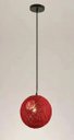 Ver imagem 1 de Lustre Pendente Grape Vine Pelegrin PEL-074 Vime Vermelho