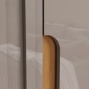 Ver imagem 2 de Guarda-Roupa Casal Napoli com Espelho 6 Portas 6 Gavetas Cinamomo/Avelã - Henn
