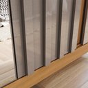 Ver imagem 3 de Guarda-Roupa Casal Napoli com Espelho 6 Portas 6 Gavetas Cinamomo/Avelã - Henn
