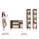 Ver imagem 6 de Cozinha Compacta Madesa Emilly Front com Balcão e Paneleiro Rustic