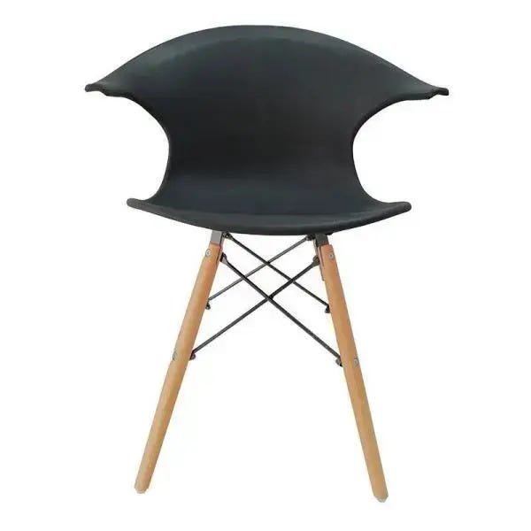 Cadeira Charles Eames New Wood Design Pelegrin Pw-079 Cinza Escuro - 3