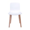 Ver imagem 6 de Cadeira de Jantar Polipropileno - Branca - Base em Madeira