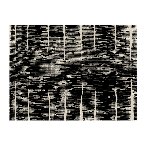 Tapete Rayza Marbella Cyclone Black Nero 1.50m Ø