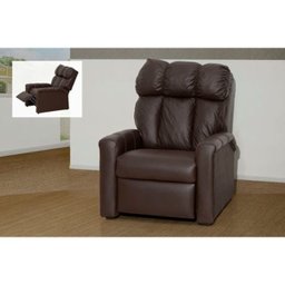 Poltrona Agile Reclinável Corino Marrom Matrix - 3