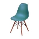 Ver imagem 1 de Cadeira Eames Dkr Base Escura Azul Petróleo - Or Design 1102Be
