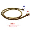 Ver imagem 2 de Flexível Deca Red Gold 1,20 m 1/2" - 4260000GLRD