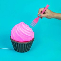 Abajur Luminária Cupcake Rosa Usare - 3