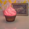Abajur Luminária Cupcake Rosa Usare - 4