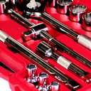 Ver imagem 6 de Jogo de Soquetes Estriados e Acessórios com Encaixe de 1/2 Pol. com 22 Peças-Robust-D26-22AM