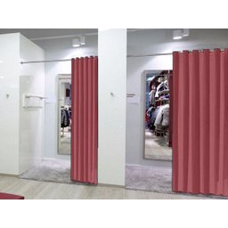 Cortina Bordô Provador Roupas 100% Privacidade 1,50x2,00 - 1