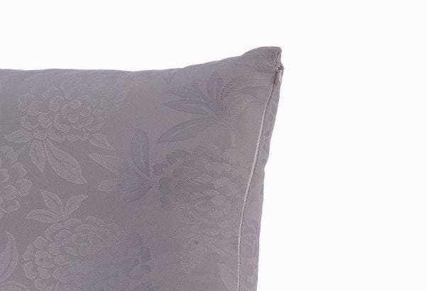 Kit 6 Capa Almofada Decorativa Jacquard Cinza 40x40 Com Enchimento - 2