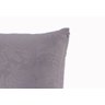 Kit 6 Capa Almofada Decorativa Jacquard Cinza 40x40 Com Enchimento - 2