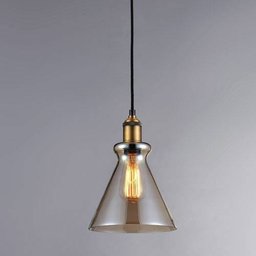 Pendente Vidro 20CM Ambar - 1
