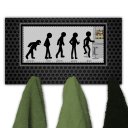 Ver imagem 3 de Cabideiro de Parede Porta Chaves Toalhas Bar Palito Cerveja