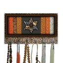 Ver imagem 3 de Cabideiro de Parede Porta Colar Chaves Cintos Toalhas - Onçinha