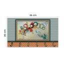 Ver imagem 5 de Cabideiro de Parede Porta Colar Chaves Cintos Toalhas - Celebração da Vida