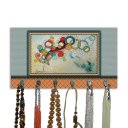 Ver imagem 4 de Cabideiro de Parede Porta Colar Chaves Cintos Toalhas - Celebração da Vida