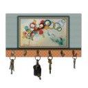 Ver imagem 2 de Cabideiro de Parede Porta Colar Chaves Cintos Toalhas - Celebração da Vida