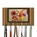 Ver imagem 3 de Cabideiro de Parede Porta Colar Chaves Cintos Toalhas - Vibração