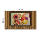 Ver imagem 5 de Cabideiro de Parede Porta Colar Chaves Cintos Toalhas - Vibração