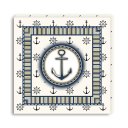 Ver imagem 3 de Conjunto Kit com 3 Quadros Náuticos Decorativos Linha Náutica Marinheiro Mar 3