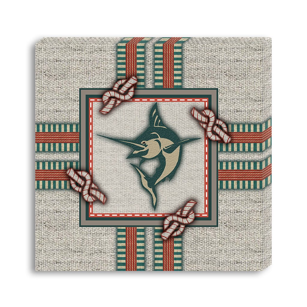 Conjunto Kit com 3 Quadros Náuticos Decorativos Linha Náutica Marinheiro Mar 5 - 5