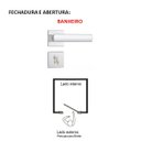 Ver imagem 3 de KIT PORTA PRONTA PRIMER - 210X62CM - ABERTURA DIREITA