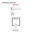 Ver imagem 3 de Kit Porta Pronta Primer - 210x62cm - Abertura Direita
