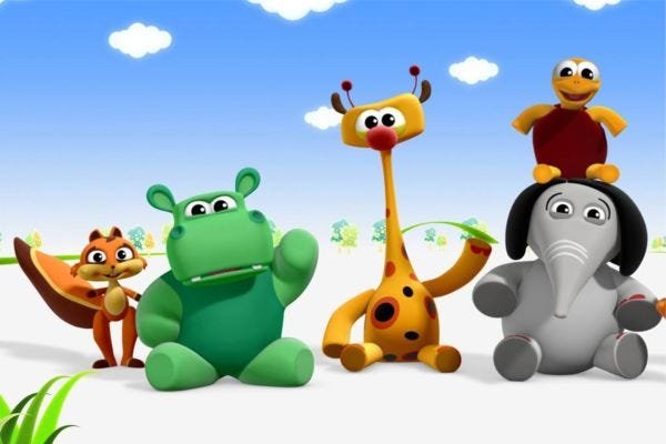 Painel Decorativo Festa Baby TV #03 - 180x120 - 1
