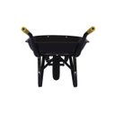 Ver imagem 2 de Carrinho Mão Caçamba Metálica Oval 45 Litros com Pneu e Câmara - Maestro