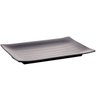 Kit 10 Travessas de Melamina para Comida Japonesa Sushi Sashimi Pratos Retangulares Pretos Lyor - 6