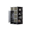 Ver imagem 1 de Guarda-roupa Modular com Cabideiro, Sapateira e Prateleira Desmontável