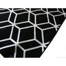 Tapete Vênus Moderno Estampa Geométrica - Preto e Branco - 2,00 x 2,50 - 2
