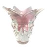 Mini Vaso de Cristal Murano Trouxinha Budoni - Rosa Leitoso - 1