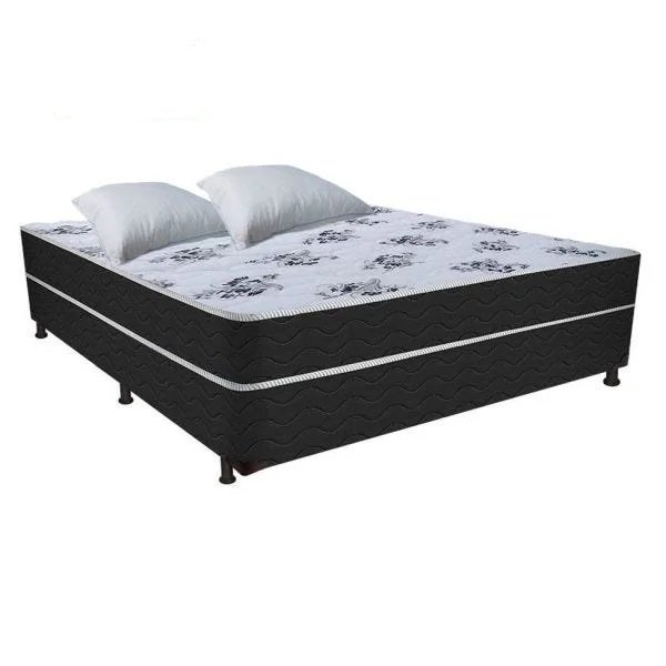 Cama Box Conjugado Casal 5cm Espuma Semi-ortopédico 138x188x55