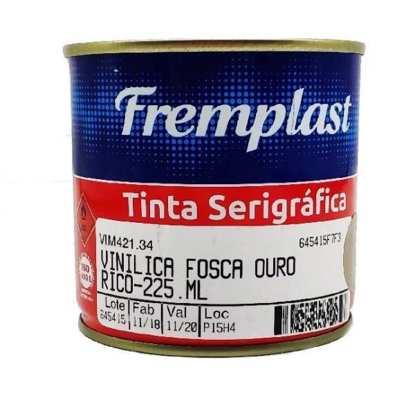 TINTA VINILICA FOSCA OURO RICO - 225 ml - 1