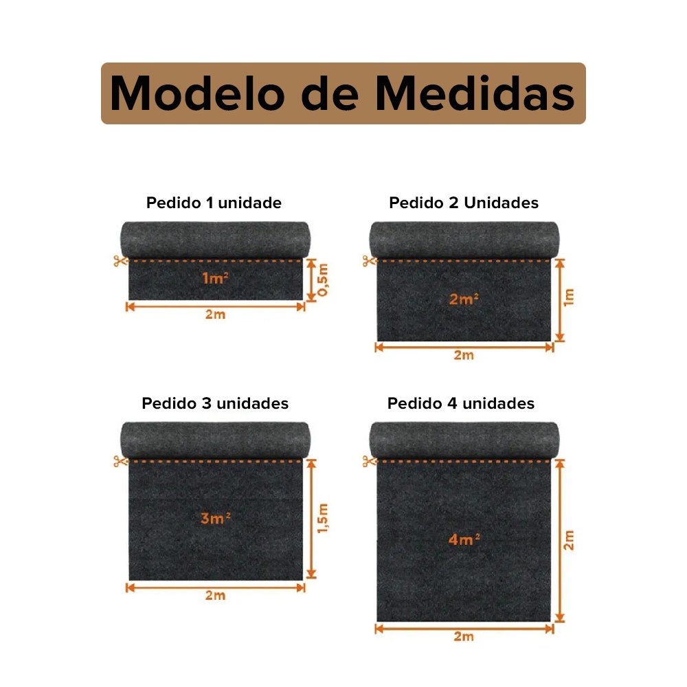 Carpete Forração Forro Chão Festa Ambiente 2,00x3,00 Castor - 4