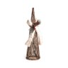 Árvore de Natal Decorativa Cone Rústico Chalé com Laço Cromus 60cm - 1
