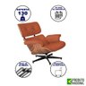 Poltrona Charles Eames Caramelo - 2