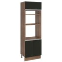 Ver imagem 1 de Torre Quente 3 Portas Glamy Rustic e preto Madesa