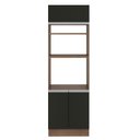 Ver imagem 2 de Torre Quente 3 Portas Glamy Rustic e preto Madesa