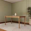 Ver imagem 3 de Mesa de Jantar Rubi 1,60 Madeira Pinus Freijó - Finestra